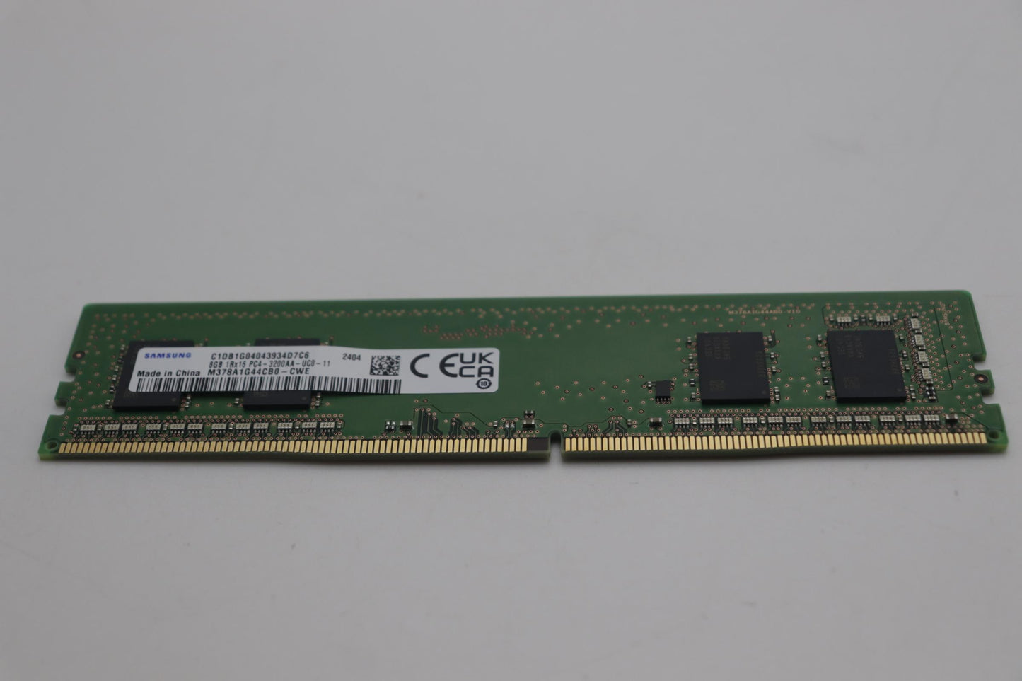 Lenovo 8GB Memory, DDR4, 3200 MHz, UDIMM, Samsung - 5M31K03119