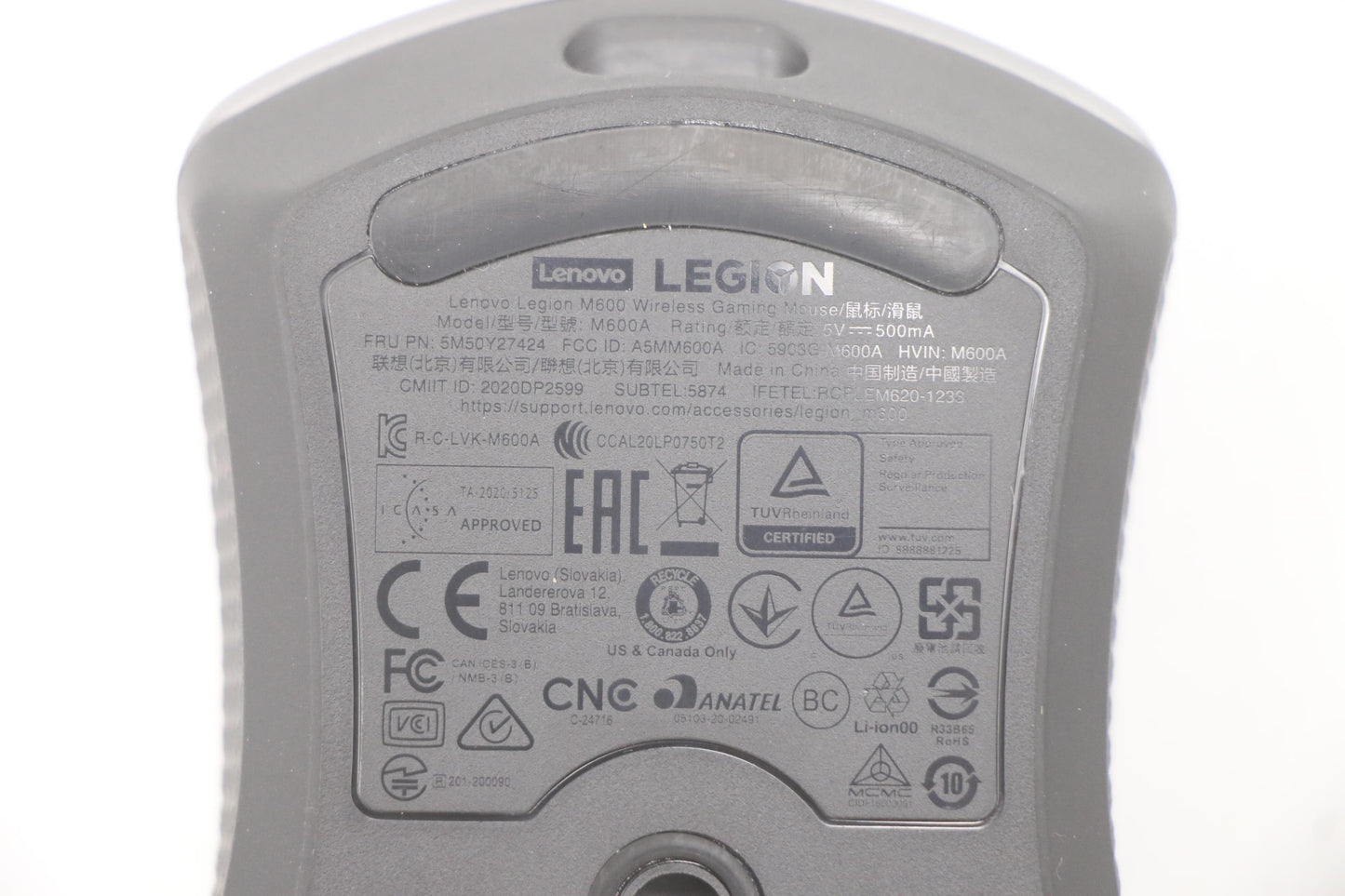 Lenovo Mouse Fru For M600 Gaming Mous - 5M50Y27424