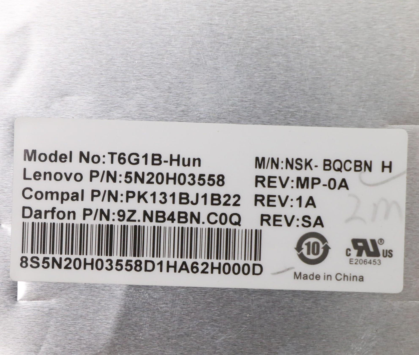 Lenovo Ki Keyboards Internal - 5N20H03558
