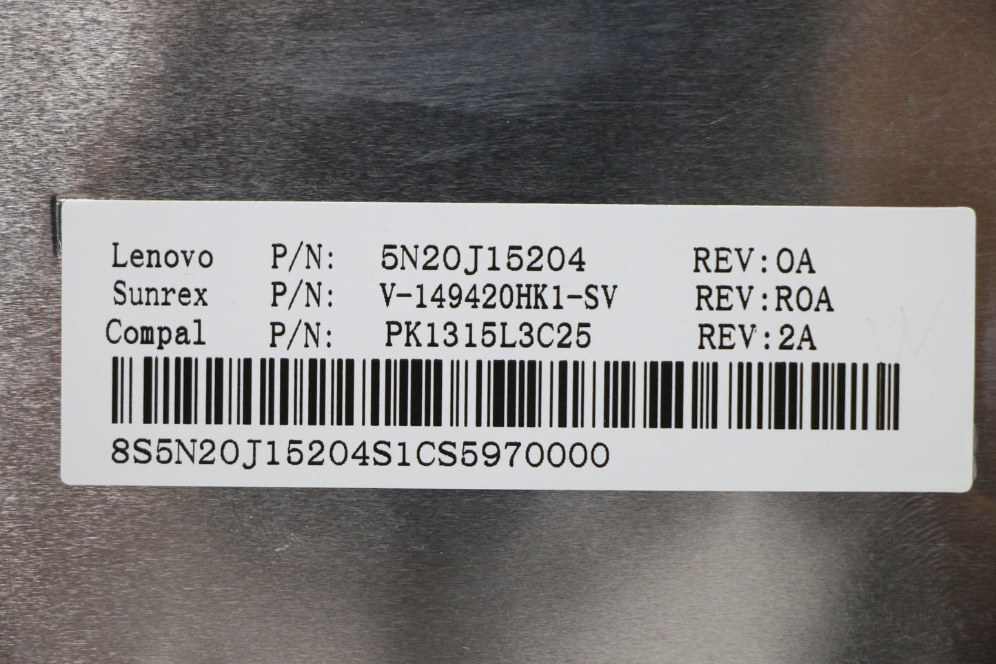 Lenovo Ki Keyboards Internal - 5N20J15204