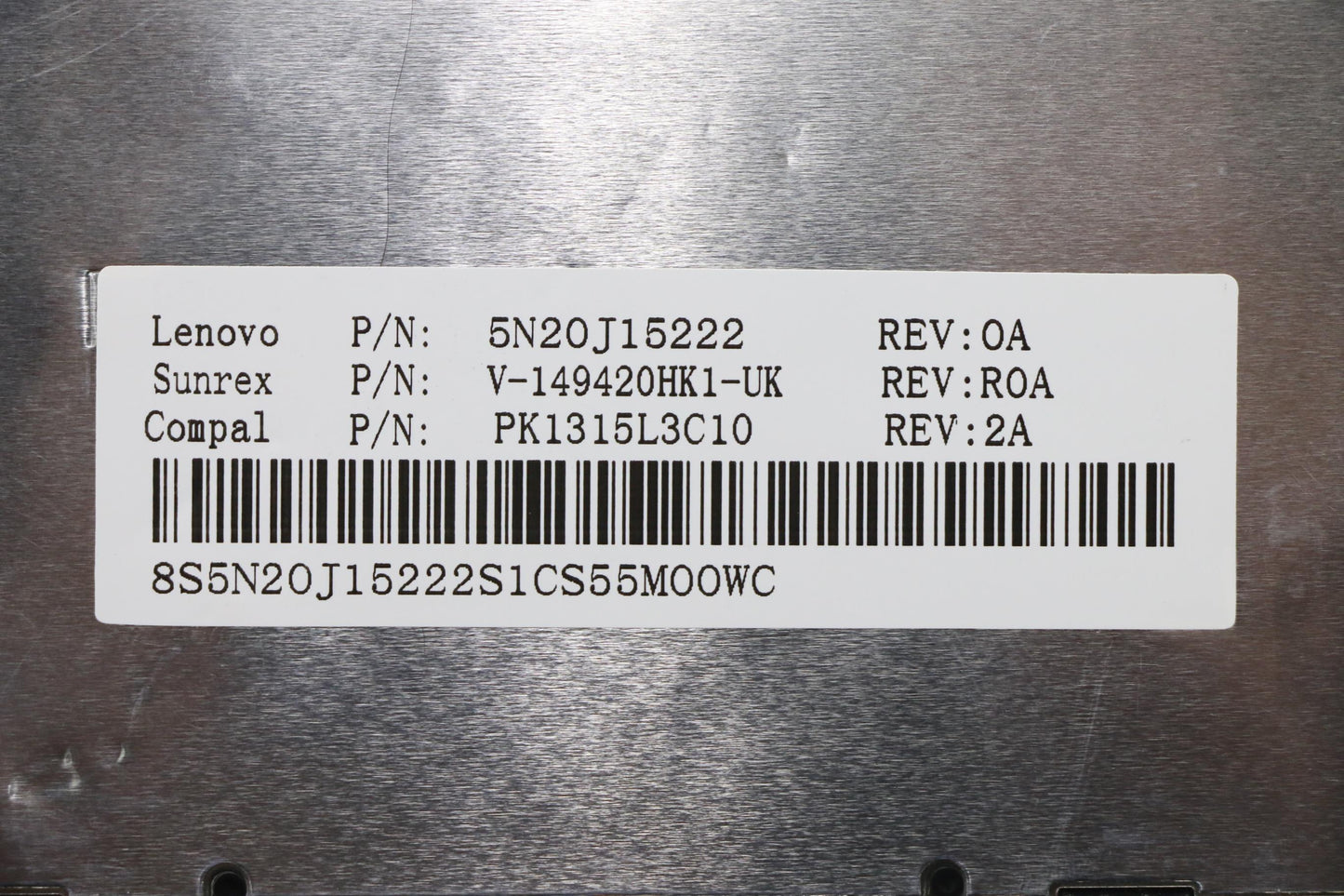 Lenovo Ki Keyboards Internal - 5N20J15222