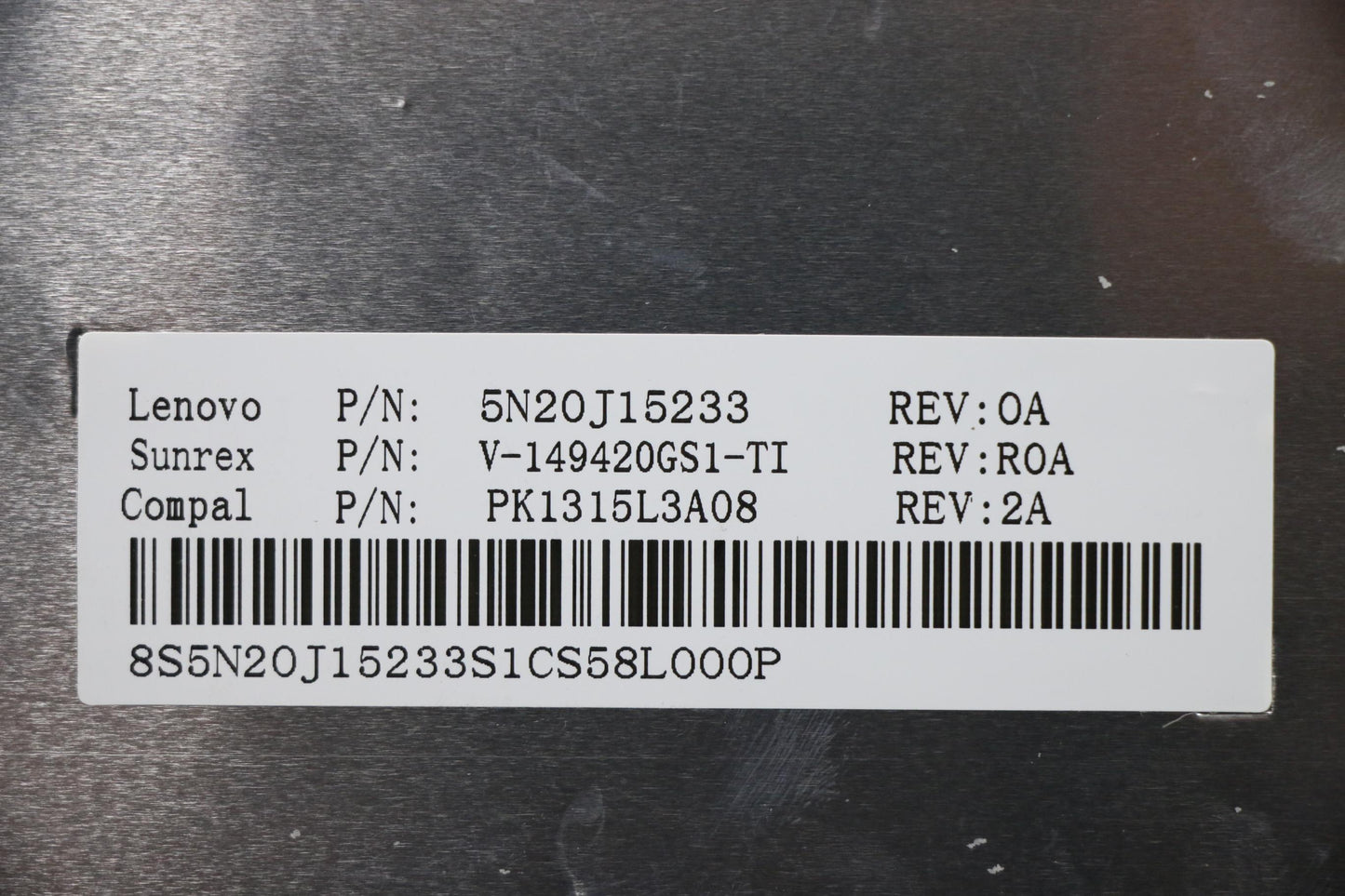 Lenovo Ki Keyboards Internal - 5N20J15233