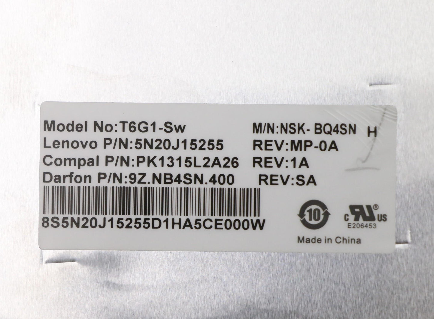 Lenovo Ki Keyboards Internal - 5N20J15255