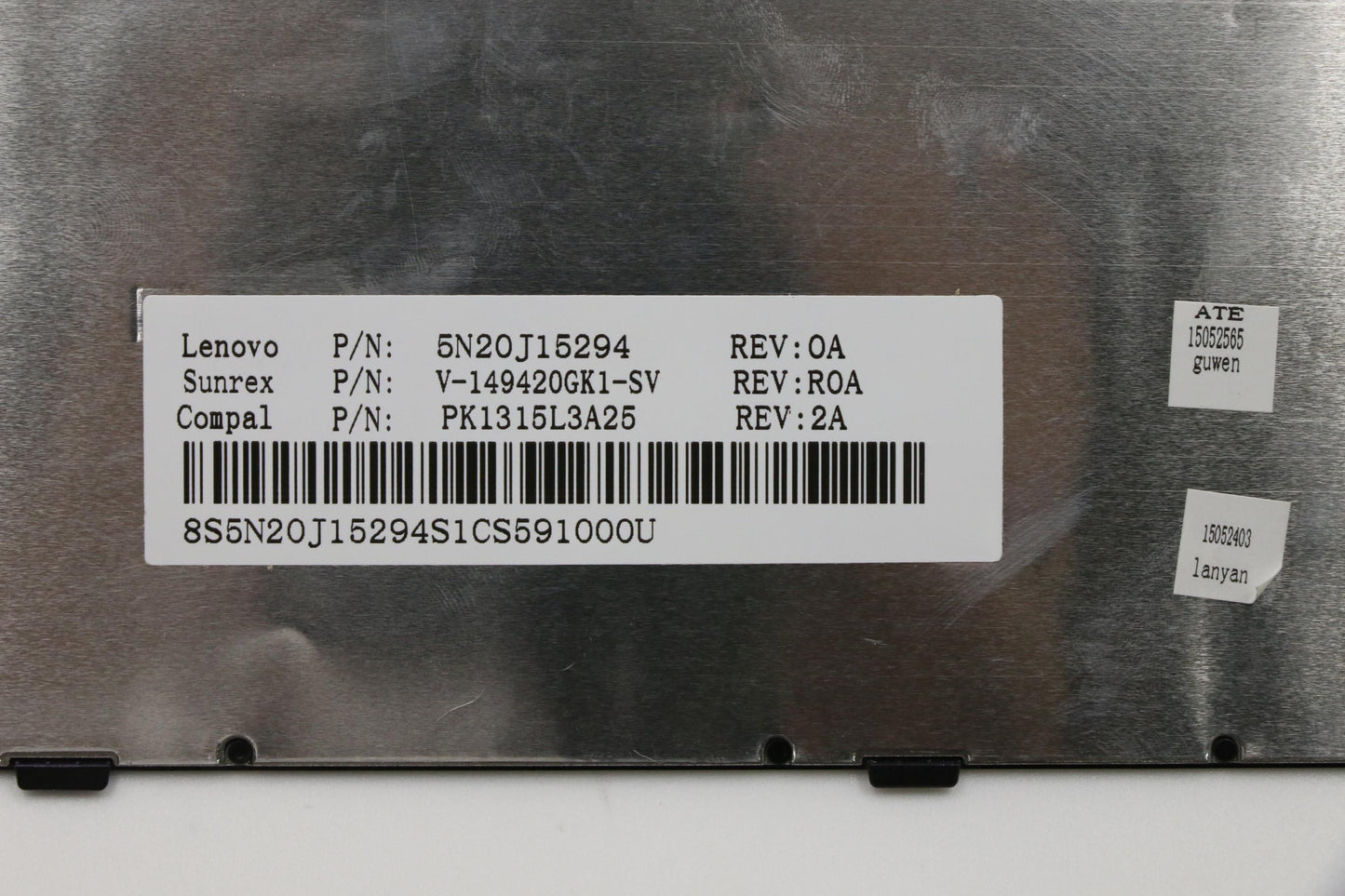 Lenovo Ki Keyboards Internal - 5N20J15294