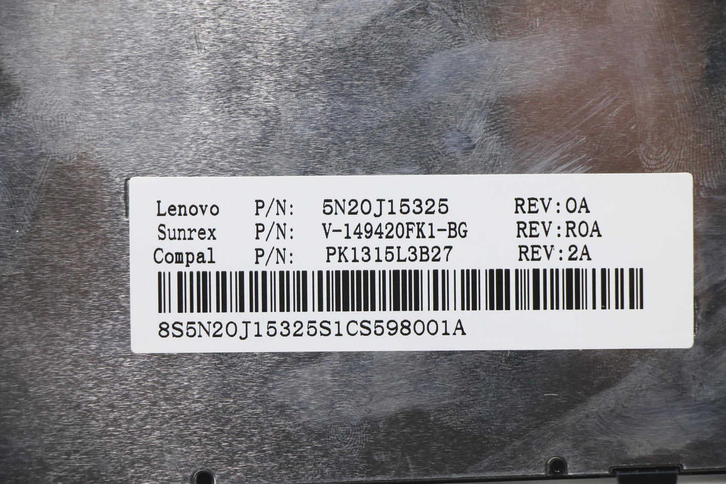 Lenovo Ki Keyboards Internal - 5N20J15325