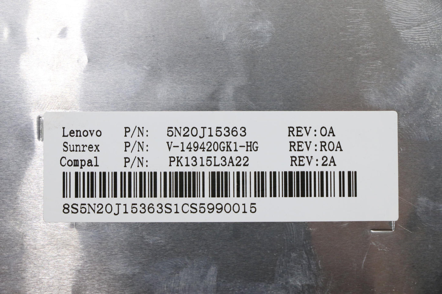 Lenovo Ki Keyboards Internal - 5N20J15363