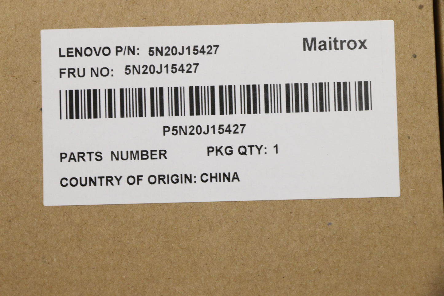 Lenovo Ki Keyboards Internal - 5N20J15427