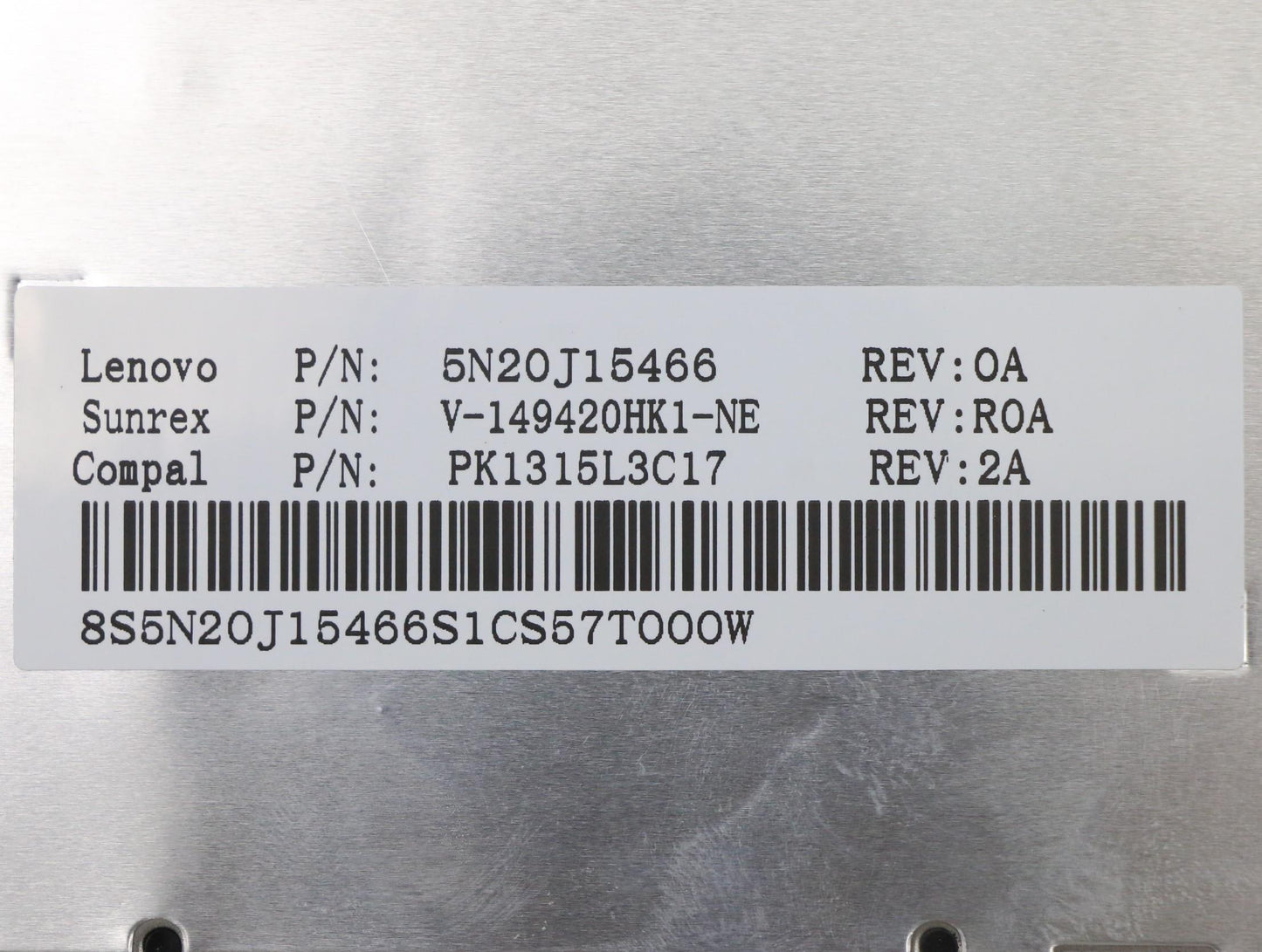 Lenovo Ki Keyboards Internal - 5N20J15466