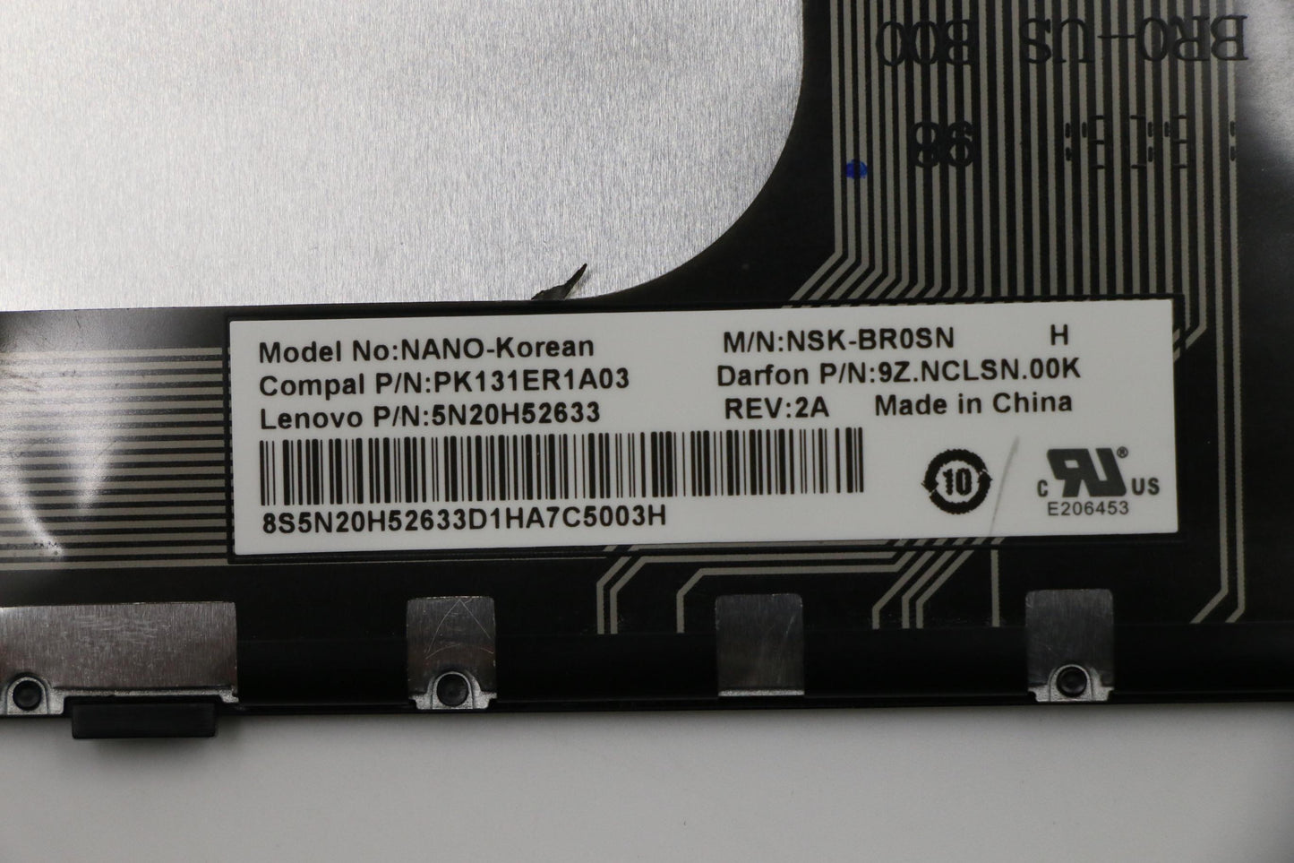 Lenovo Ki Keyboards Internal - 5N20J30716