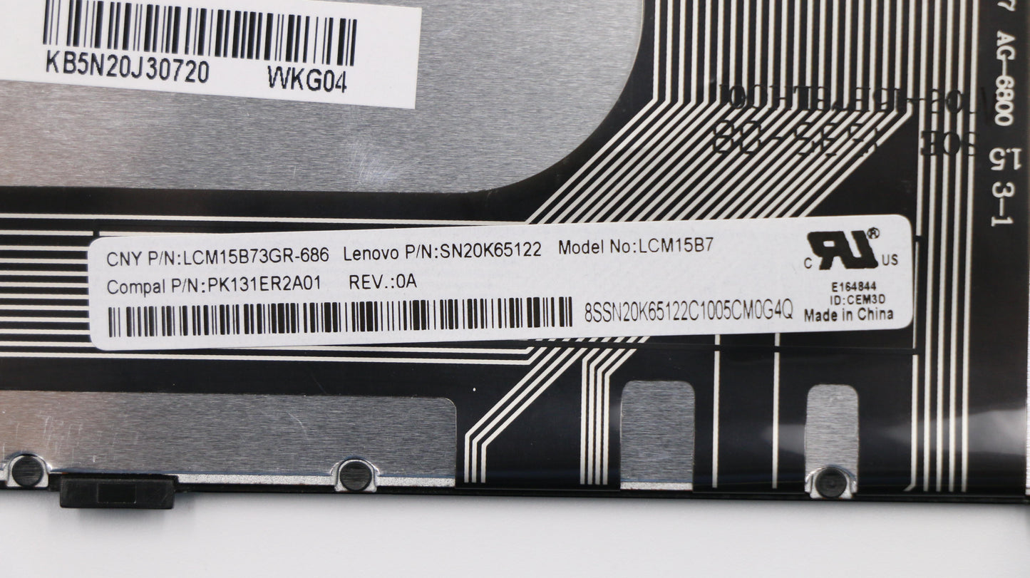 Lenovo Ki Keyboards Internal - 5N20J30720