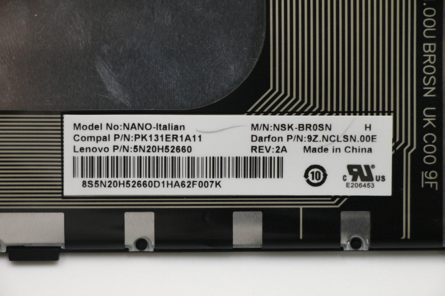 Lenovo Ki Keyboards Internal - 5N20J30731