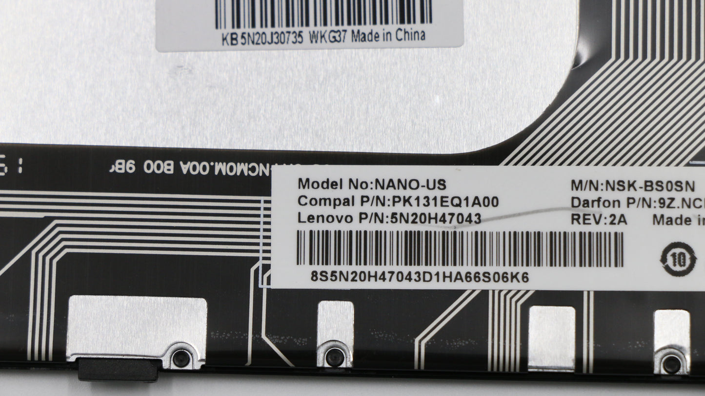 Lenovo Ki Keyboards Internal - 5N20J30735