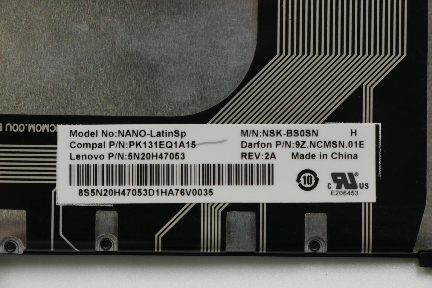 Lenovo Ki Keyboards Internal - 5N20J30738