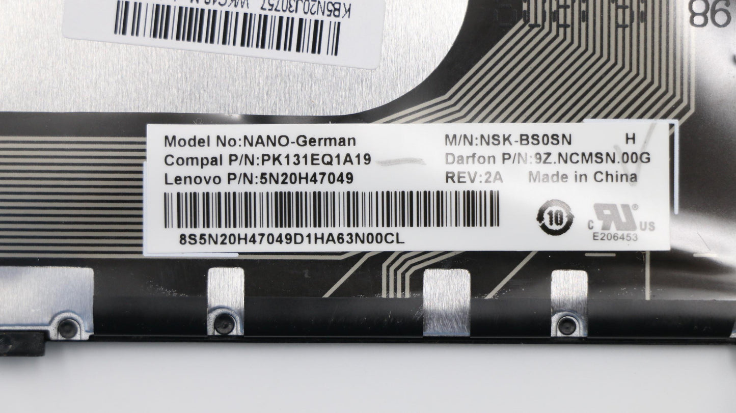 Lenovo Ki Keyboards Internal - 5N20J30757