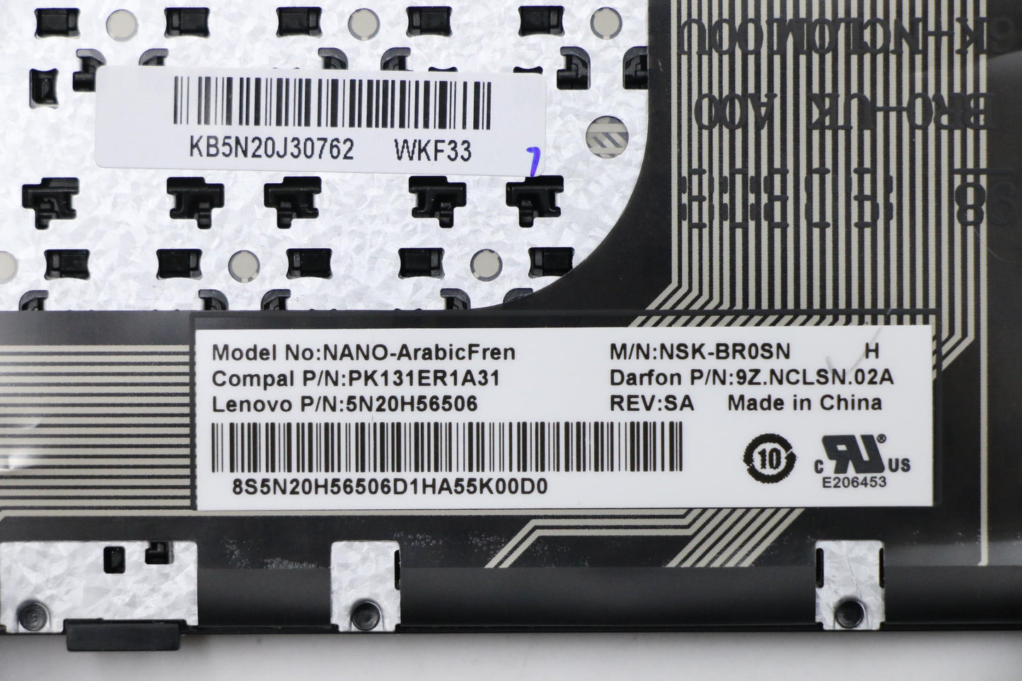 Lenovo Ki Keyboards Internal - 5N20J30762