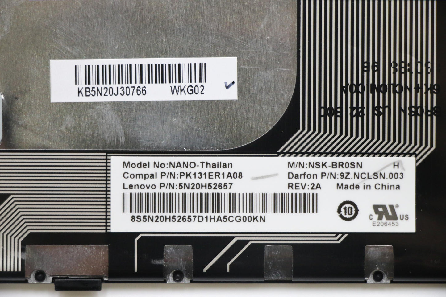 Lenovo Ki Keyboards Internal - 5N20J30766