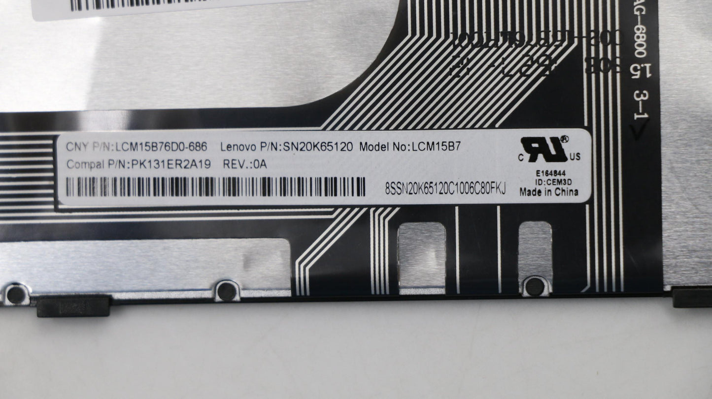 Lenovo Ki Keyboards Internal - 5N20J30780
