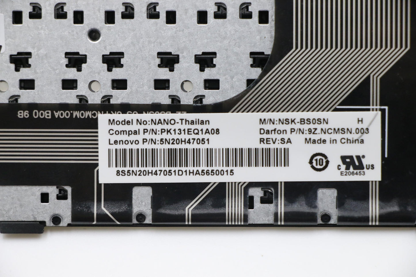 Lenovo Ki Keyboards Internal - 5N20J30782