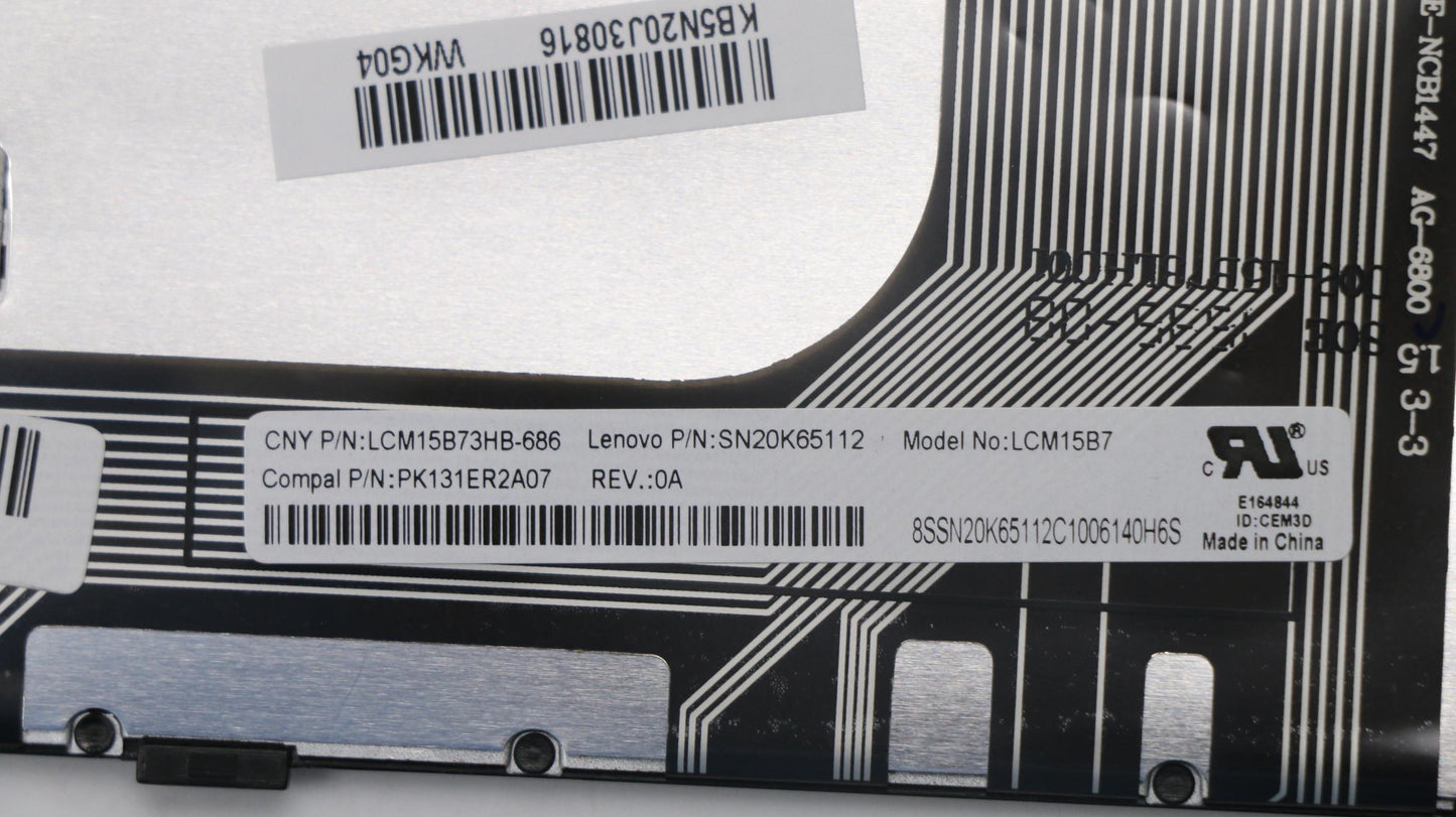 Lenovo Ki Keyboards Internal - 5N20J30816