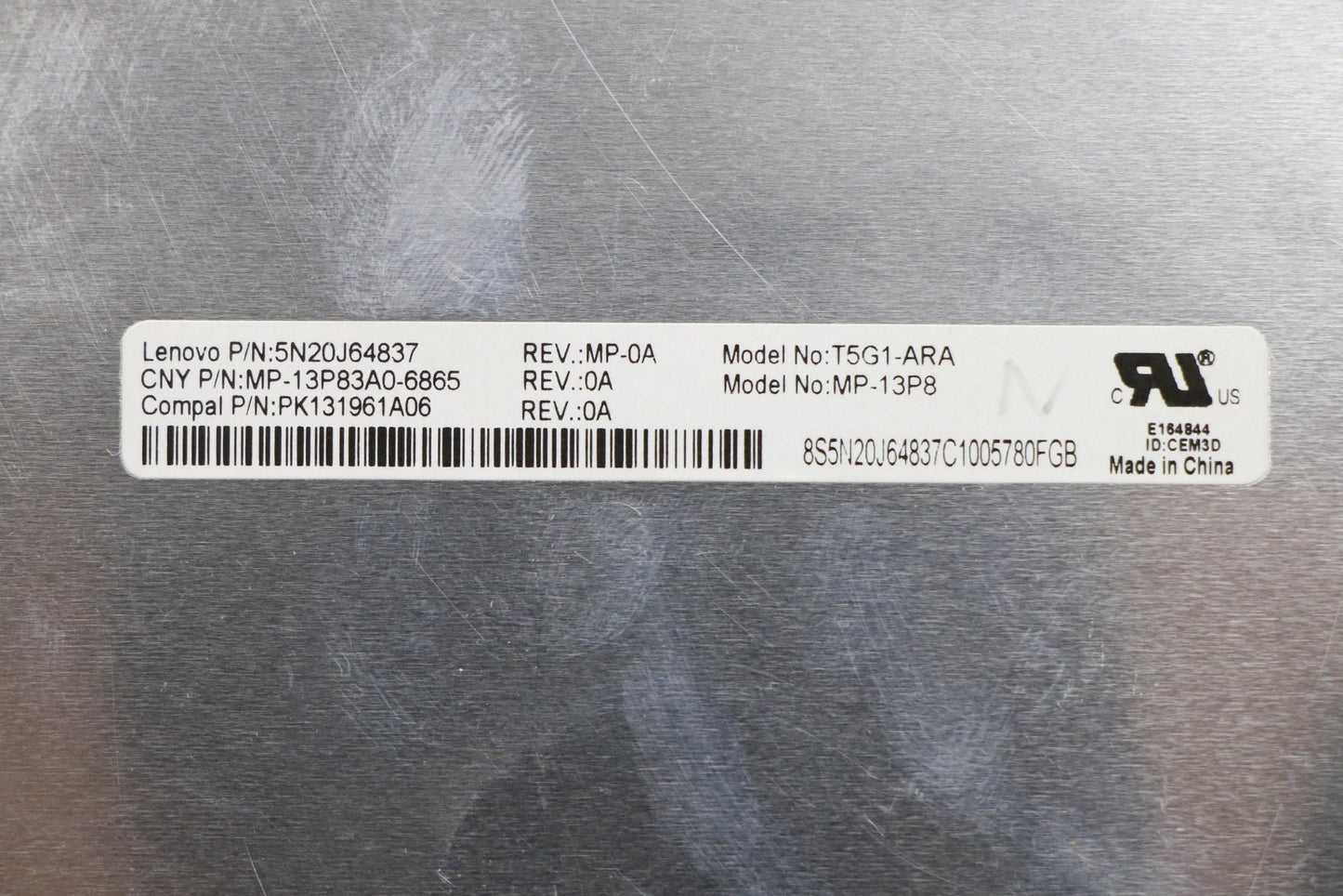 Lenovo Ki Keyboards Internal - 5N20J64837