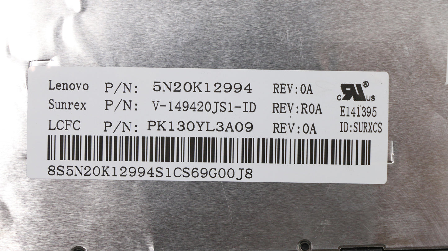 Lenovo Ki Keyboards Internal - 5N20K12994