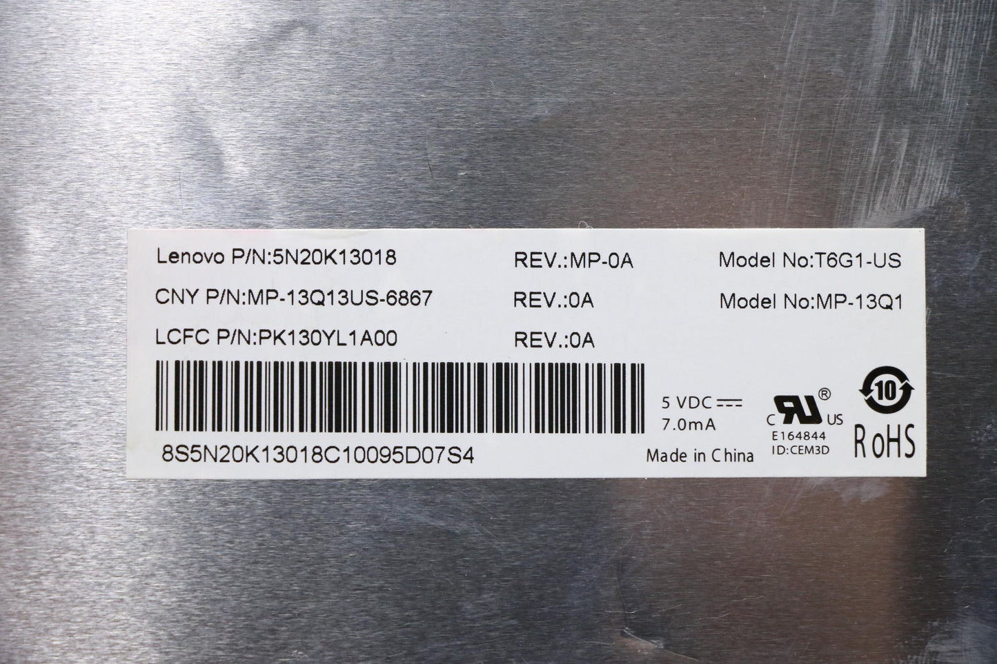 Lenovo Ki Keyboards Internal - 5N20K13018