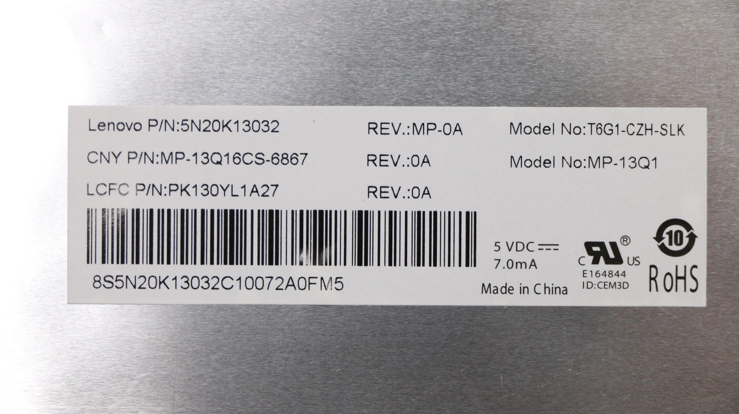 Lenovo Ki Keyboards Internal - 5N20K13032