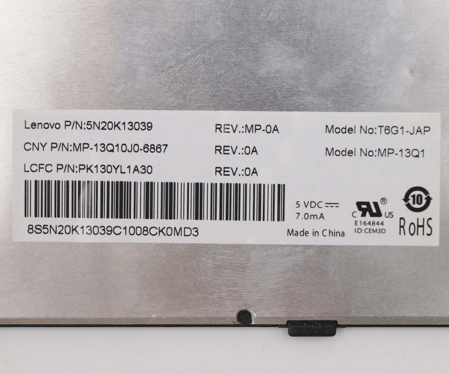 Lenovo Ki Keyboards Internal - 5N20K13039