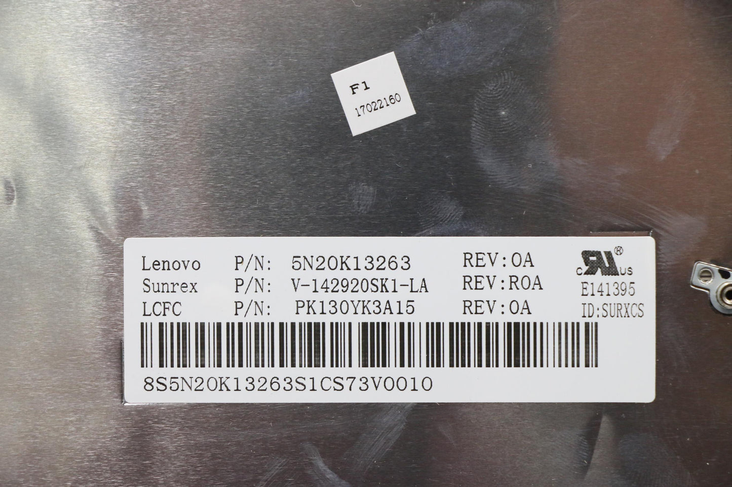 Lenovo Ki Keyboards Internal - 5N20K13263