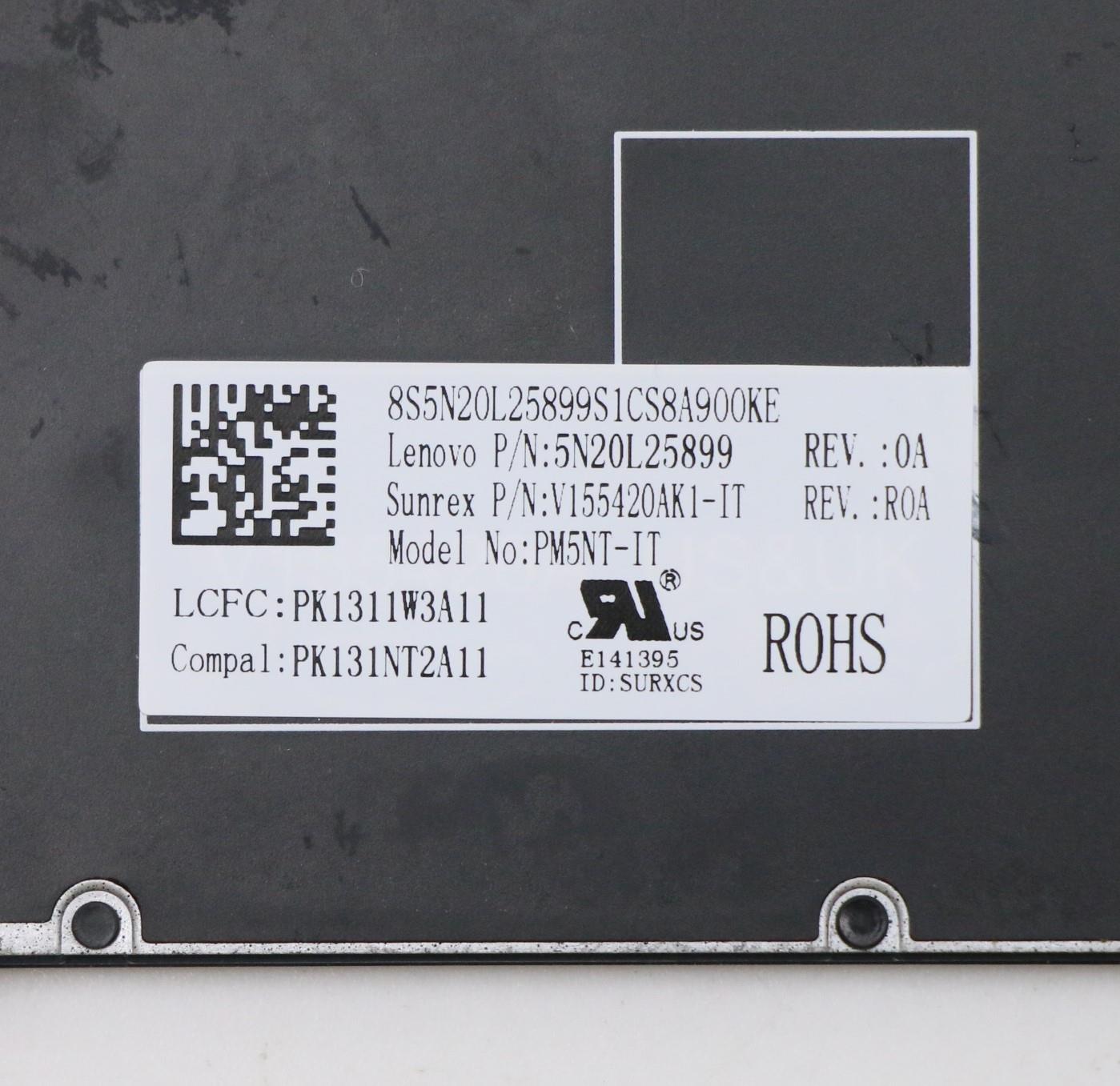 Lenovo Ki Keyboards Internal - 5N20L25899