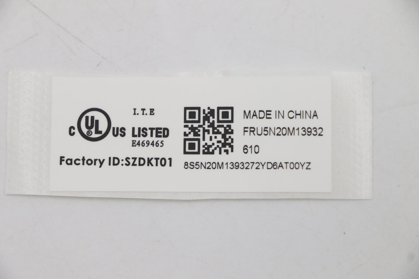 Lenovo Kyb 3N 80U1 Tha Bk Backlit - 5N20M13932