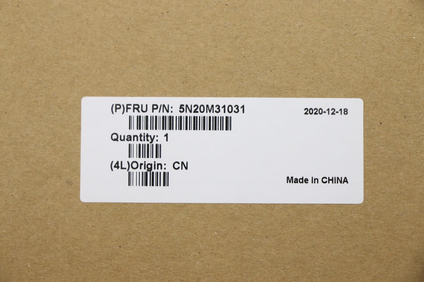 Lenovo Replacement Part - 5N20M31031