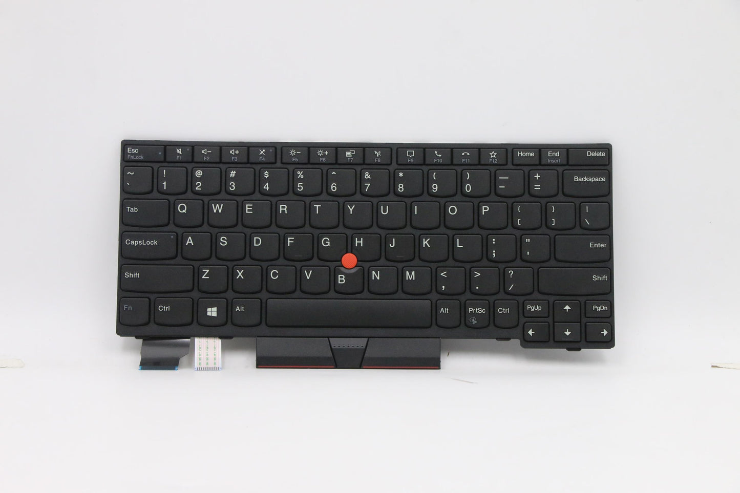 Lenovo Internal Keyboard, USA English, Black, Non-Backlit - 5N20V43001