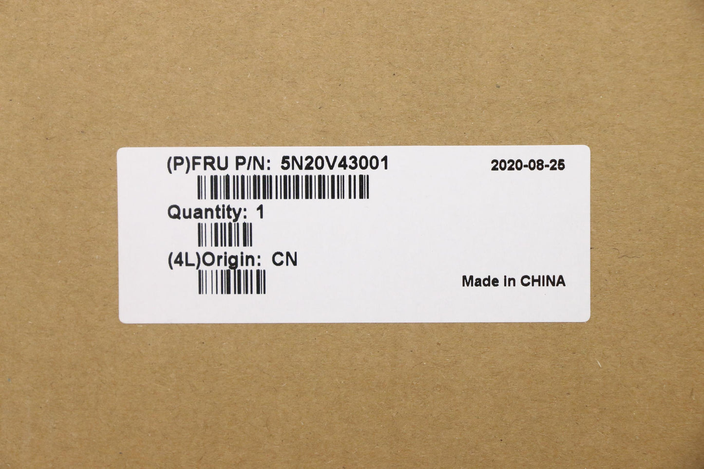 Lenovo Internal Keyboard, USA English, Black, Non-Backlit - 5N20V43001