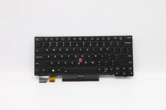 Lenovo USA English Black Backlit Internal Keyboard - 5N20V43037