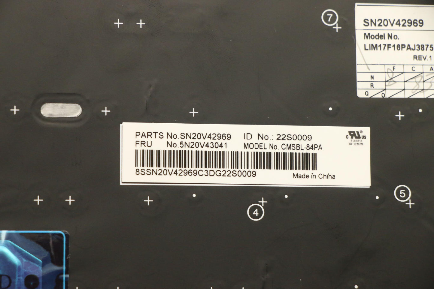 Lenovo Cmsk-Cs20,Bk-Bl,Chy,Brl - 5N20V43041