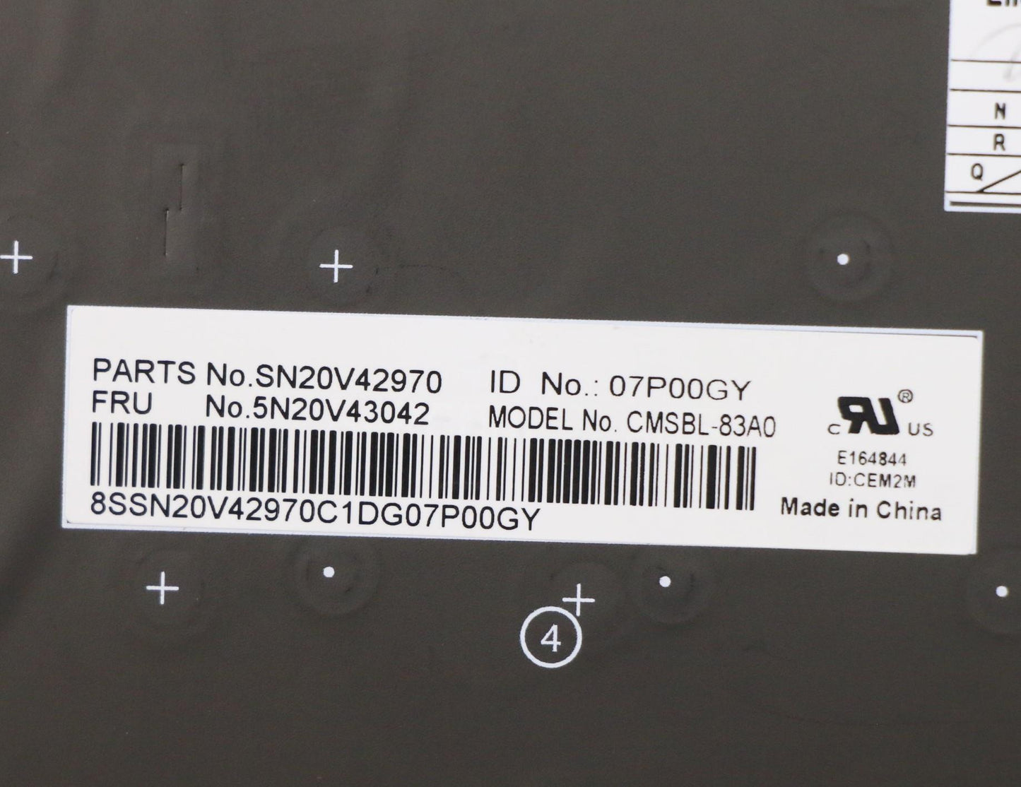 Lenovo Cmsk-Cs20,Bk-Bl,Chy,Ara - 5N20V43042