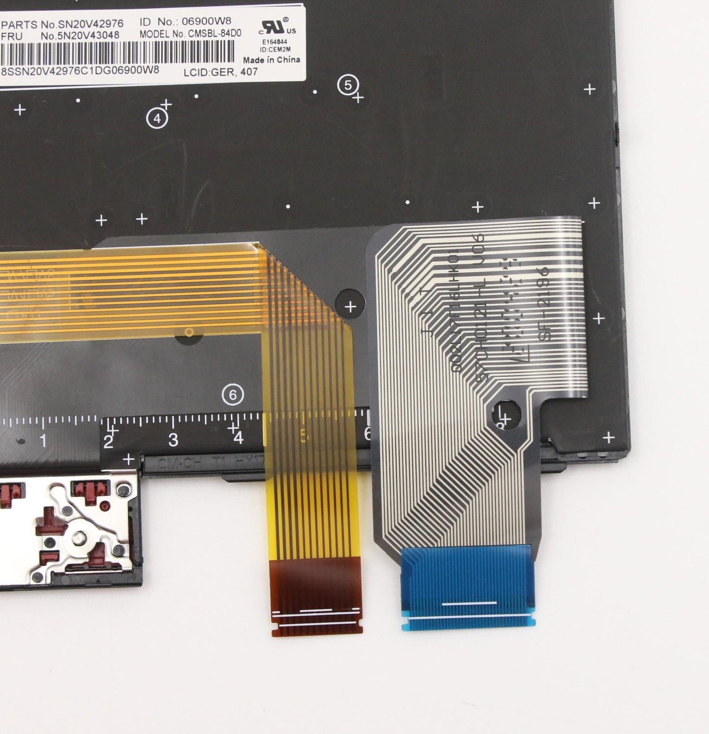 Lenovo Cmsk-Cs20,Bk-Bl,Chy,Ger - 5N20V43048