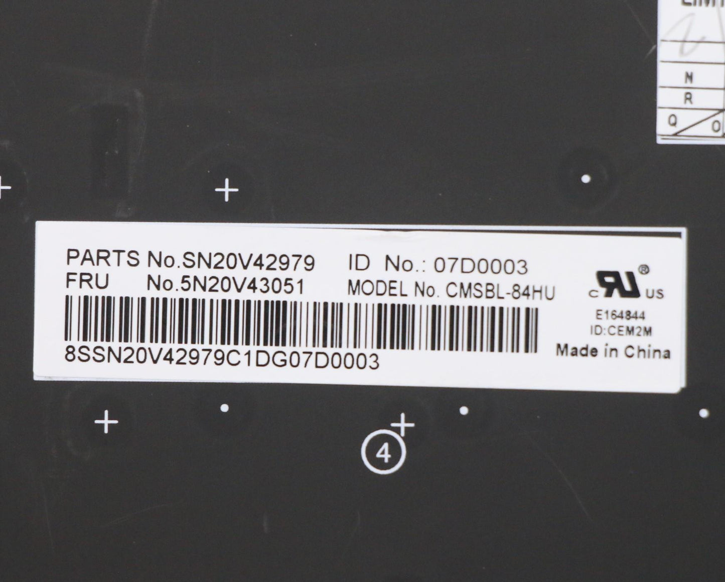 Lenovo Cmsk-Cs20,Bk-Bl,Chy,Hun - 5N20V43051