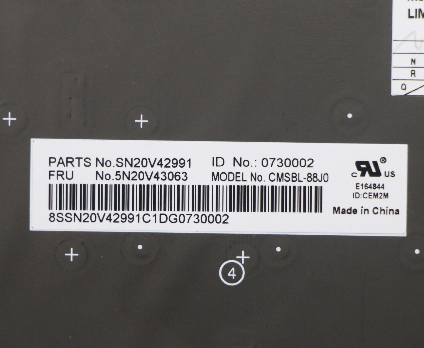 Lenovo Cmsk-Cs20,Bk-Bl,Chy,Jpn - 5N20V43063