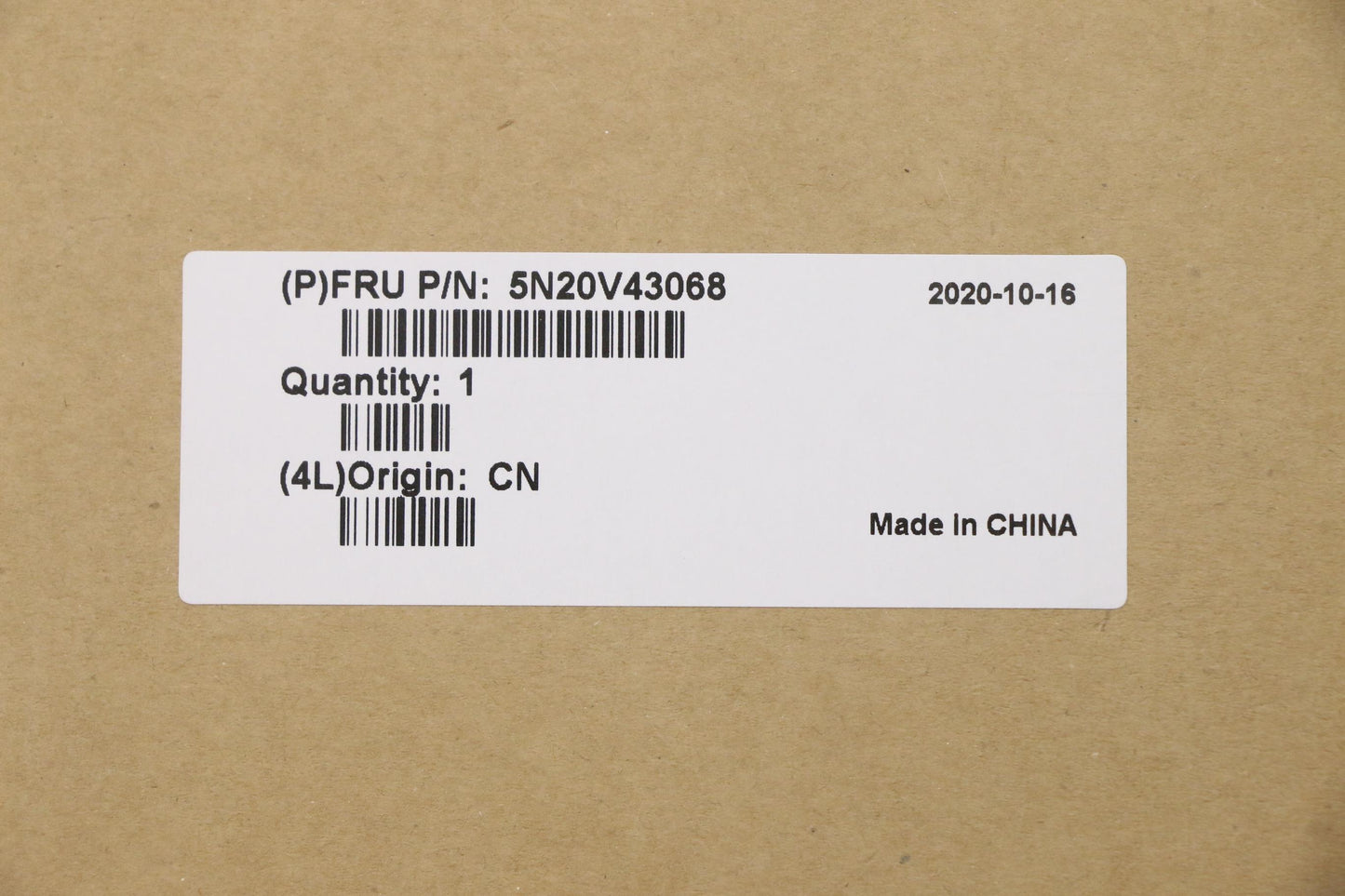 Lenovo Cmsk-Cs20,Bk-Bl,Chy,Ind Eng - 5N20V43068