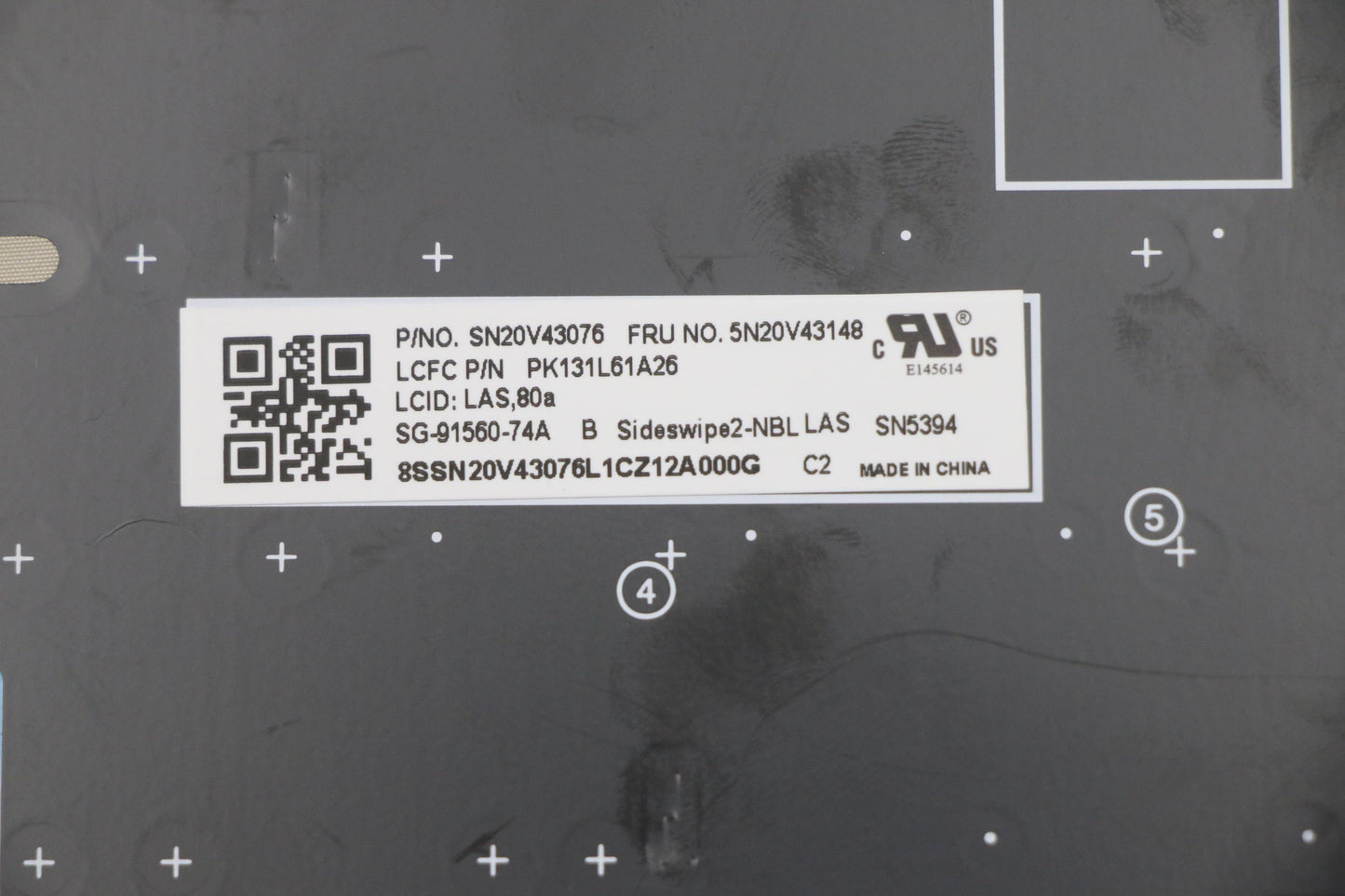 Lenovo Cmsk-Cs20,Bk-Nbl,Ltn,La Spa - 5N20V43148
