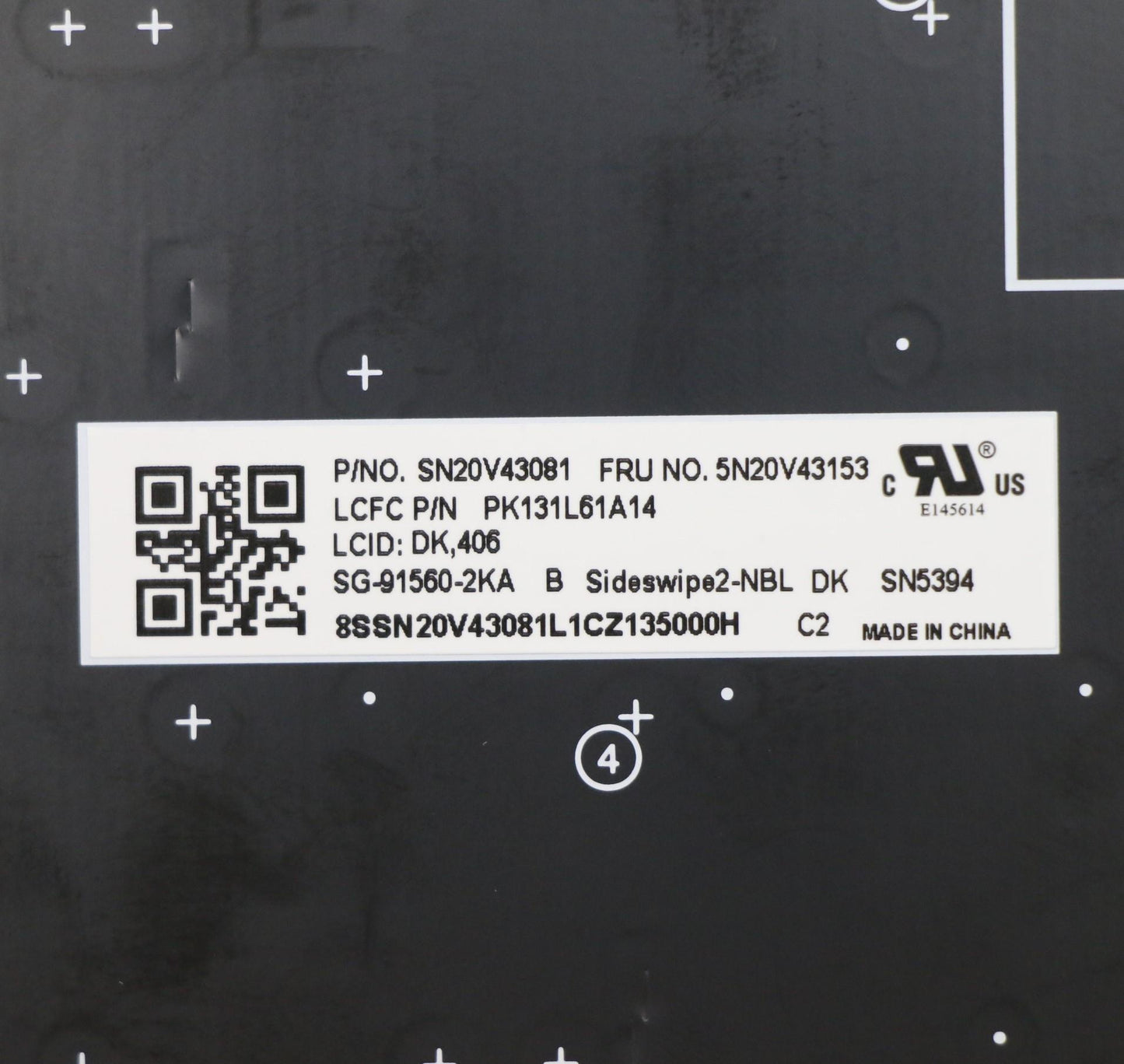 Lenovo Cmsk-Cs20,Bk-Nbl,Ltn,Den - 5N20V43153
