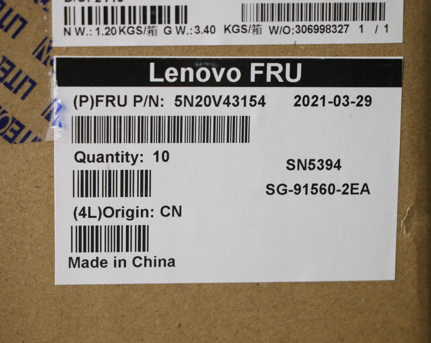 Lenovo Cmsk-Cs20,Bk-Nbl,Ltn,Spa - 5N20V43154