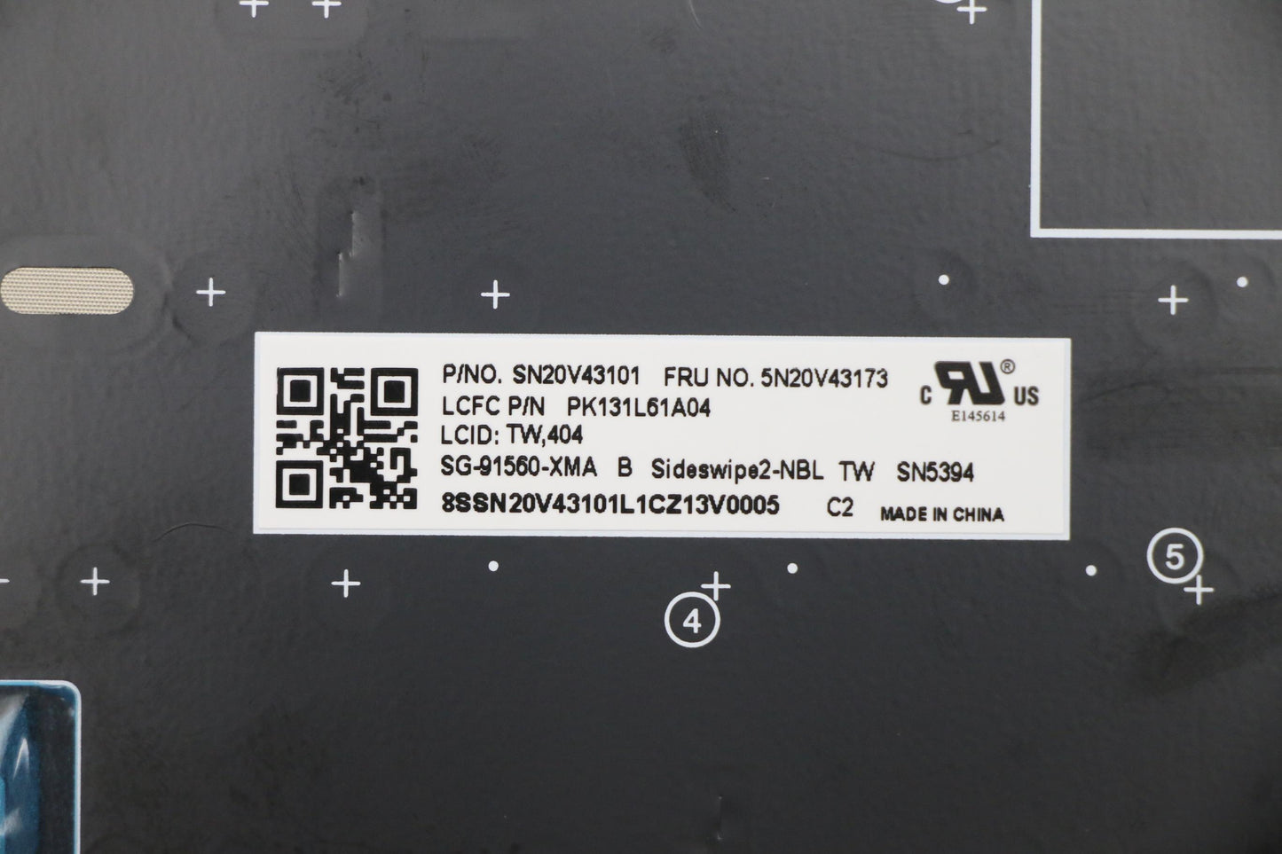 Lenovo Cmsk-Cs20,Bk-Nbl,Ltn,Tc - 5N20V43173