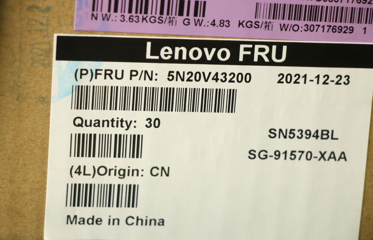 Lenovo Cmsk-Cs20,Bk-Bl,Ltn,Rus - 5N20V43200