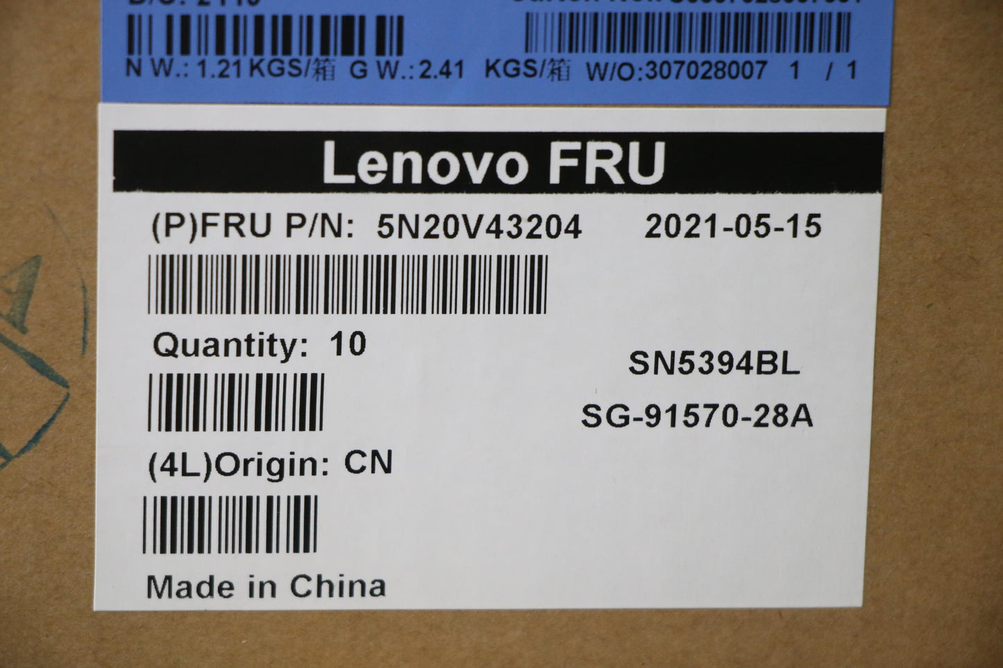 Lenovo Cmsk-Cs20,Bk-Bl,Ltn,Tur - 5N20V43204