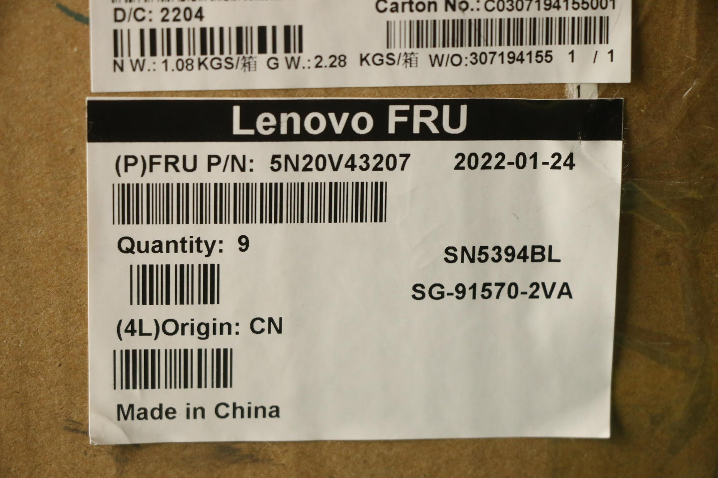 Lenovo Cmsk-Cs20,Bk-Bl,Ltn,Jpn - 5N20V43207