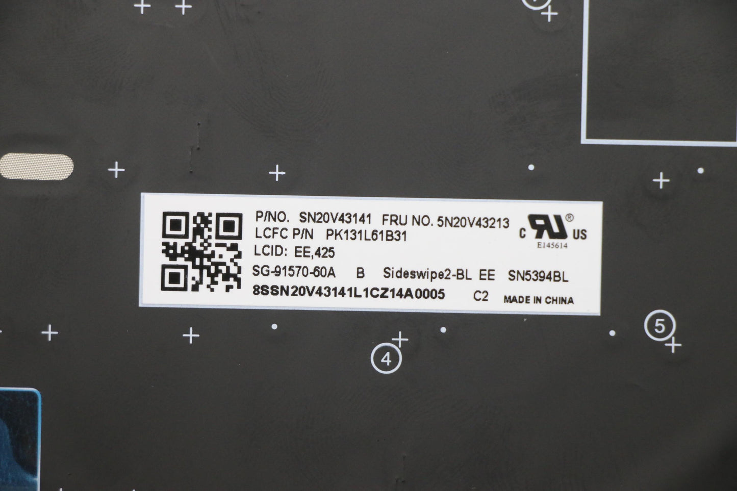 Lenovo Cmsk-Cs20,Bk-Bl,Ltn,Est - 5N20V43213