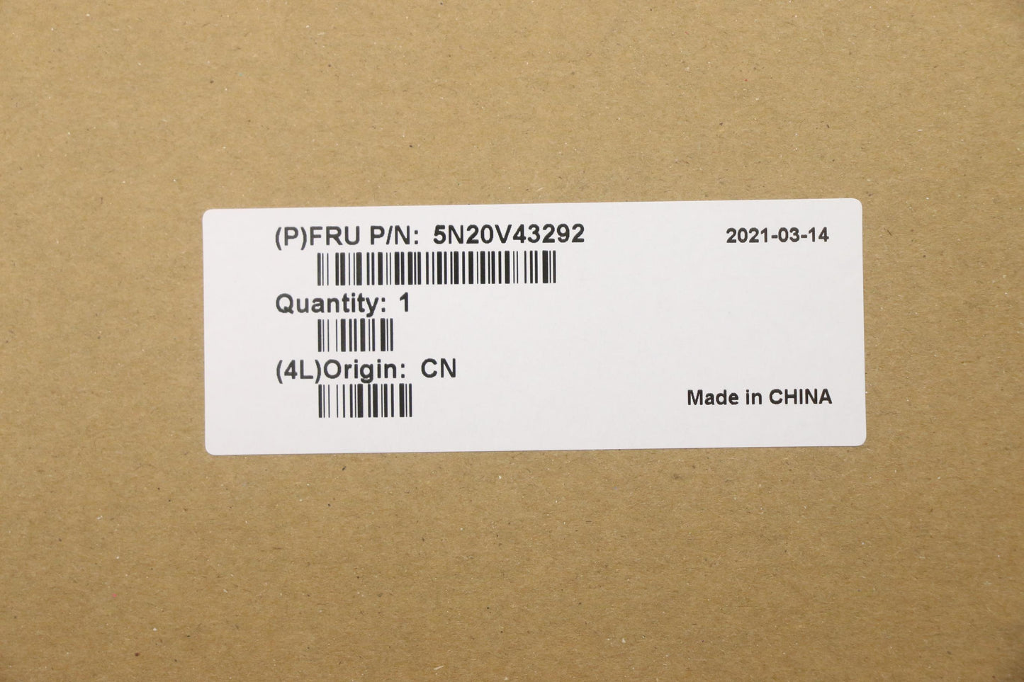 Lenovo - CMSK-CS20, BK-NBL, PMX, ENG - 5N20V43292